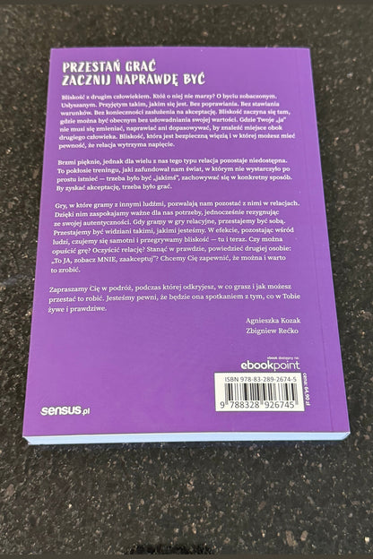🇵🇱Polish Book - Agnieszka Kozak Zbigniew Rycko Ryćko - Uwiezieni w grach relacyjnych