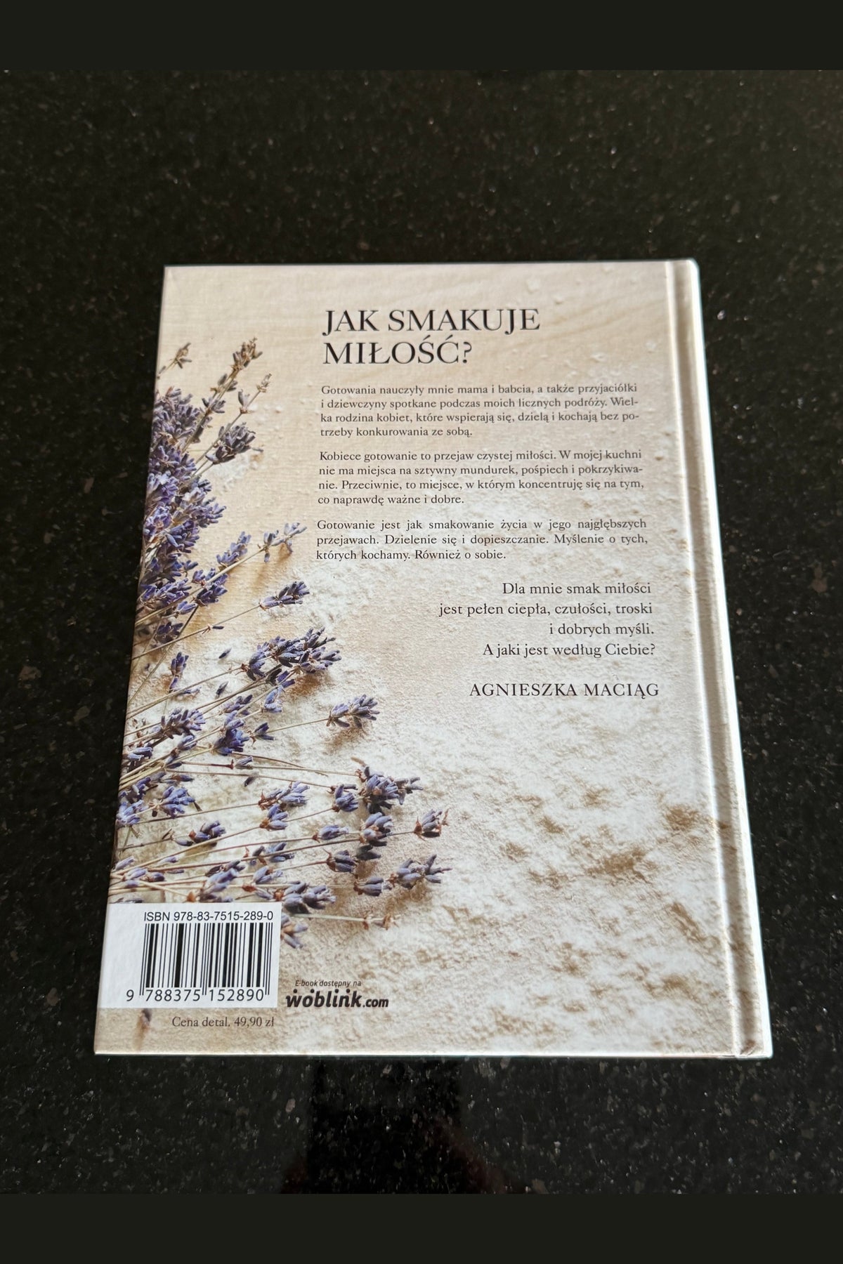 Polish 🇵🇱 Book - Agnieszka Maciag Maciąg - Smak Milosci Smak Miłości