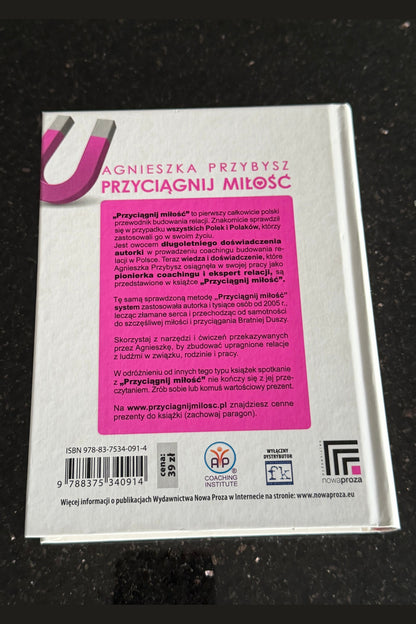 🇵🇱Polish Book - Agnieszka Przybysz - Przyciągnij Miłość Przyciagnij Milosc