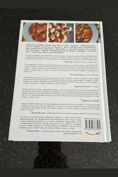 Polish 🇵🇱 Book - Aleksandra Odziemkowska Ola La Lchf - Jedz i Zyj Żyj Keto Przepisy