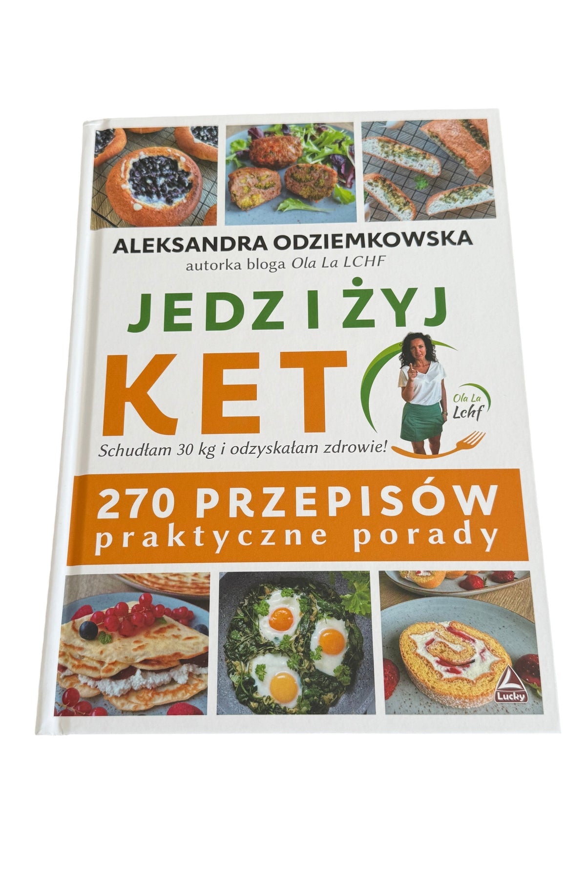 Polish 🇵🇱 Book - Aleksandra Odziemkowska Ola La Lchf - Jedz i Zyj Żyj Keto Przepisy