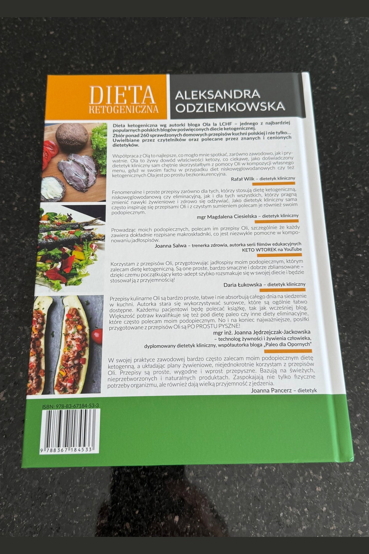 Polish 🇵🇱 Book - Aleksandra Odziemkowska Ola La Lchf - Dieta Ketogeniczna Przepisy