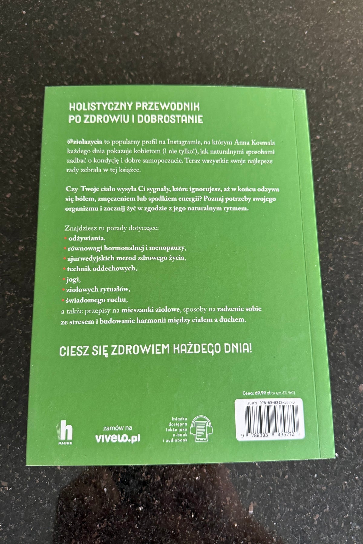 Polish 🇵🇱 Book - Anna Kosmala - Zioła Życia Ziola Zycia