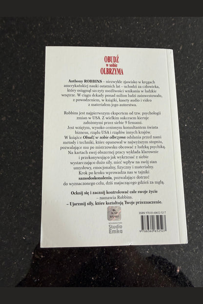 🇵🇱Polish Book - Anthony Robbins - Obudz w sobie olbrzyma