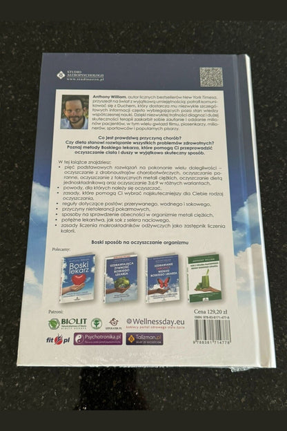 Polish Book Anthony William - Uzdrawiające oczyszczanie organizmu według Boskiego lekarza