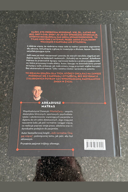 Polish 🇵🇱 Book - Arkadiusz Matras - Schudnij Raz Na Zawsze Dieta Polska Ksiazka