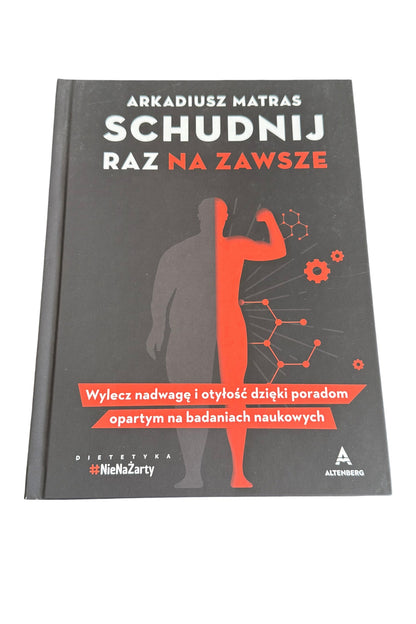 Polish 🇵🇱 Book - Arkadiusz Matras - Schudnij Raz Na Zawsze Dieta Polska Ksiazka