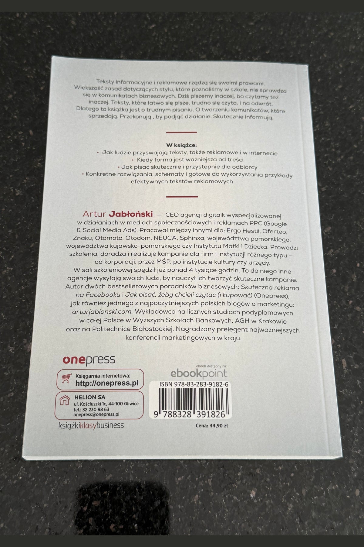 Polish 🇵🇱 Book - Artur Jablonski Jabłoński - Jak pisac zeby chcieli czytac i kupowac