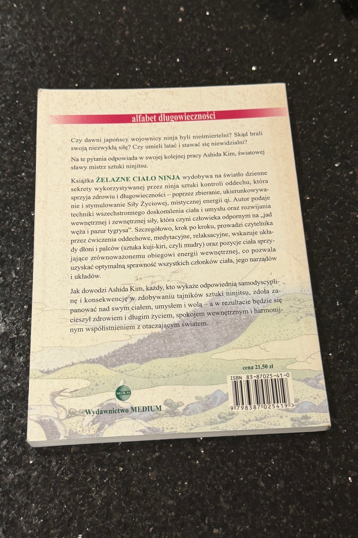 🇵🇱Polish Book - Ashida Kim - Żelazne Ciało Ninja