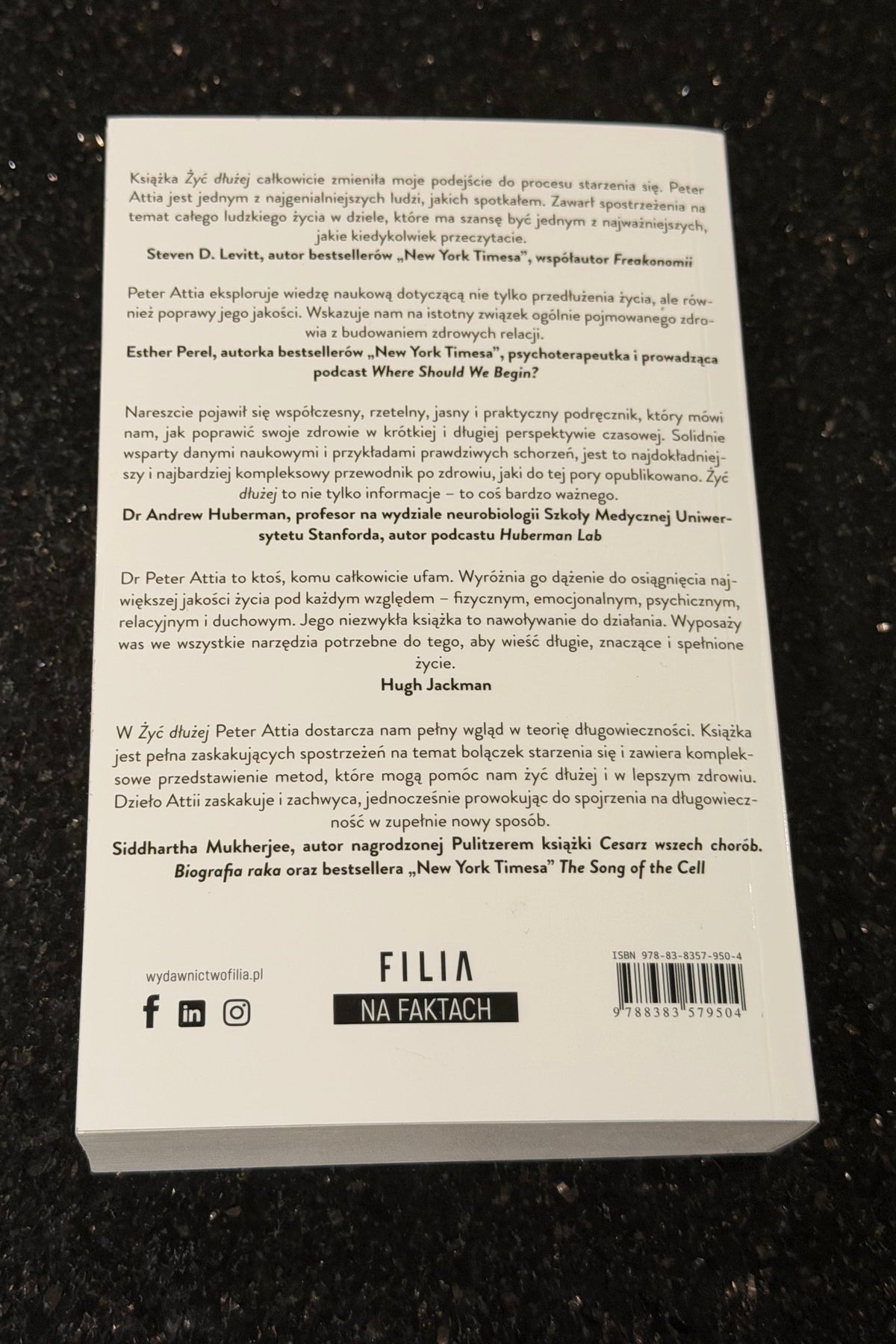 🇵🇱Polish Book - Bill Gifford - Żyć dłużej - Nauka o dlugim życiu w zdrowiu