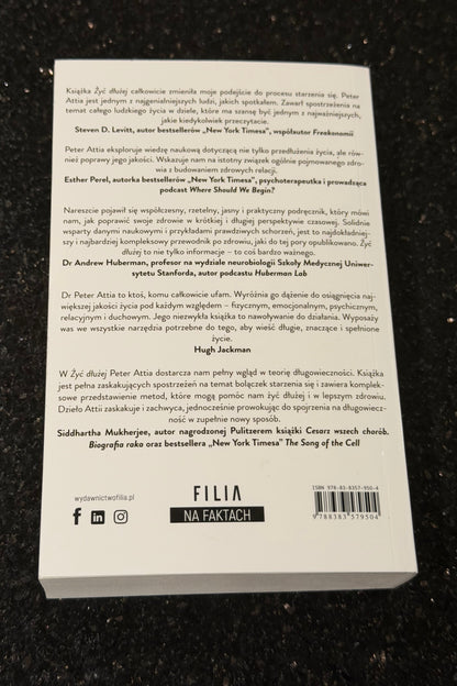 🇵🇱Polish Book - Bill Gifford - Żyć dłużej - Nauka o dlugim życiu w zdrowiu