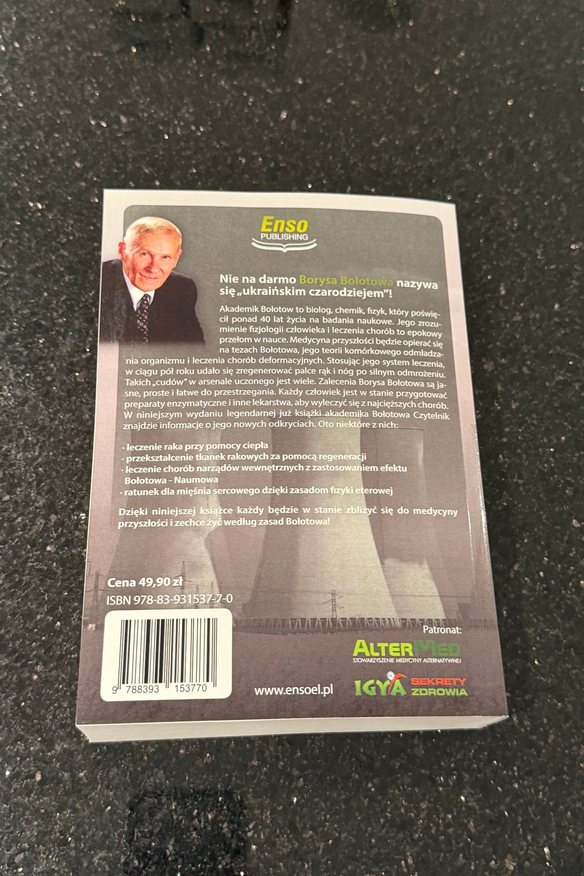 🇵🇱Polish Book - Borys Bołotow Bolotow - Zdrowie czlowieka w niezdrowym swiecie