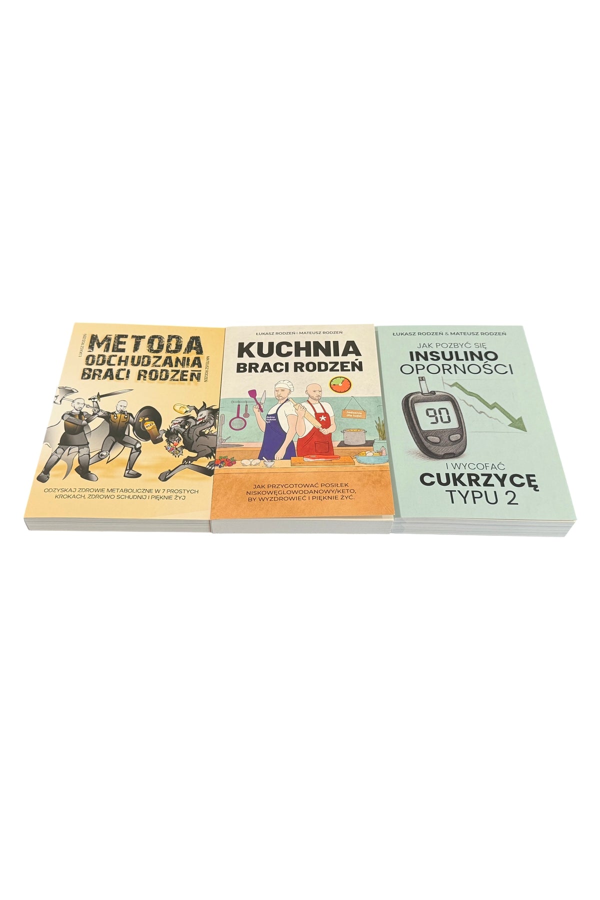 🇵🇱 Polish Book Bracia Rodzeń Rodzen - Keto Dieta 3 Books Bundle Pack Pakiet Ksiazek