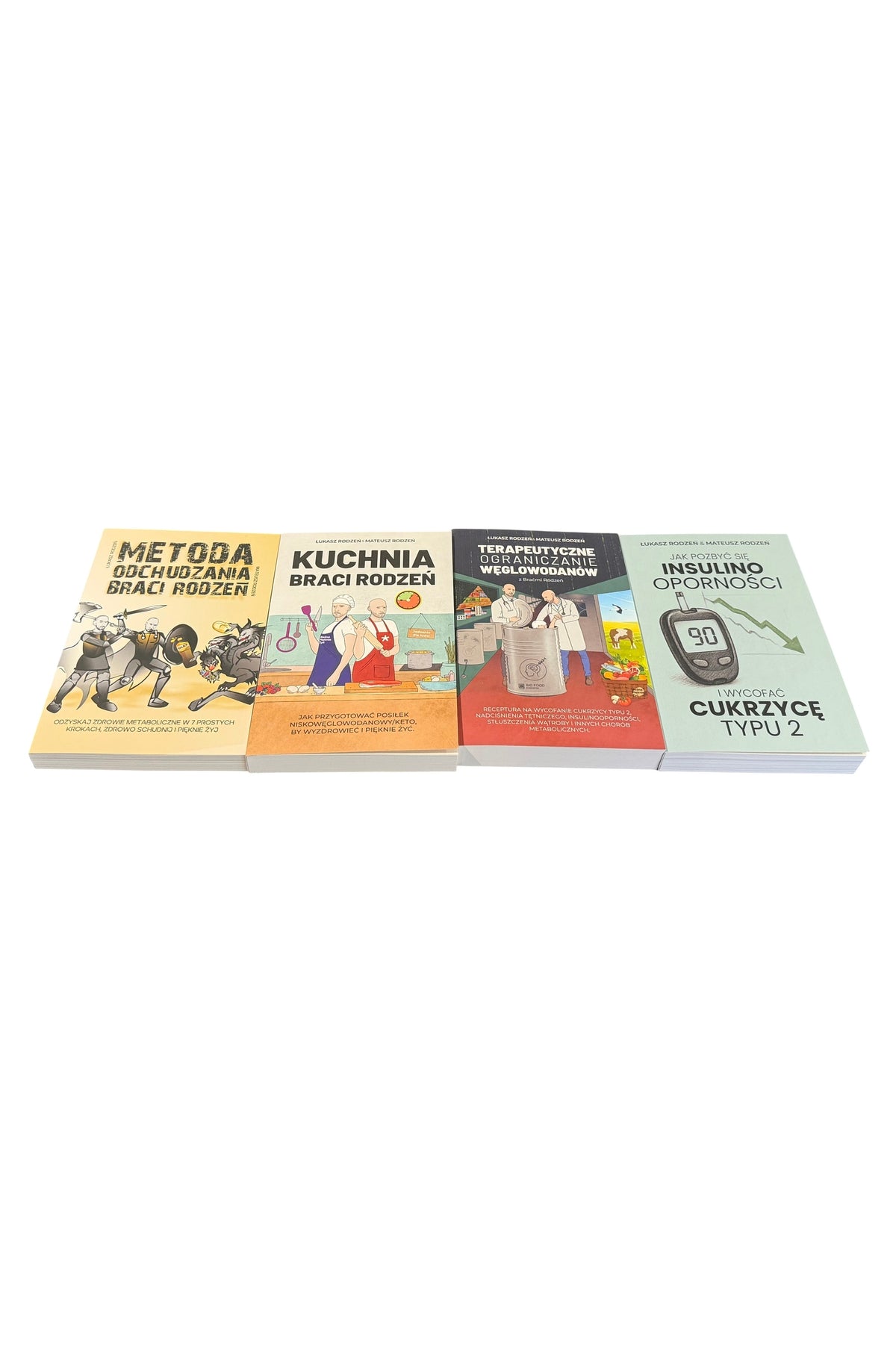 🇵🇱 Polish Book Bracia Rodzeń Rodzen - Keto Dieta 4 Books Bundle Pack Pakiet Ksiazek