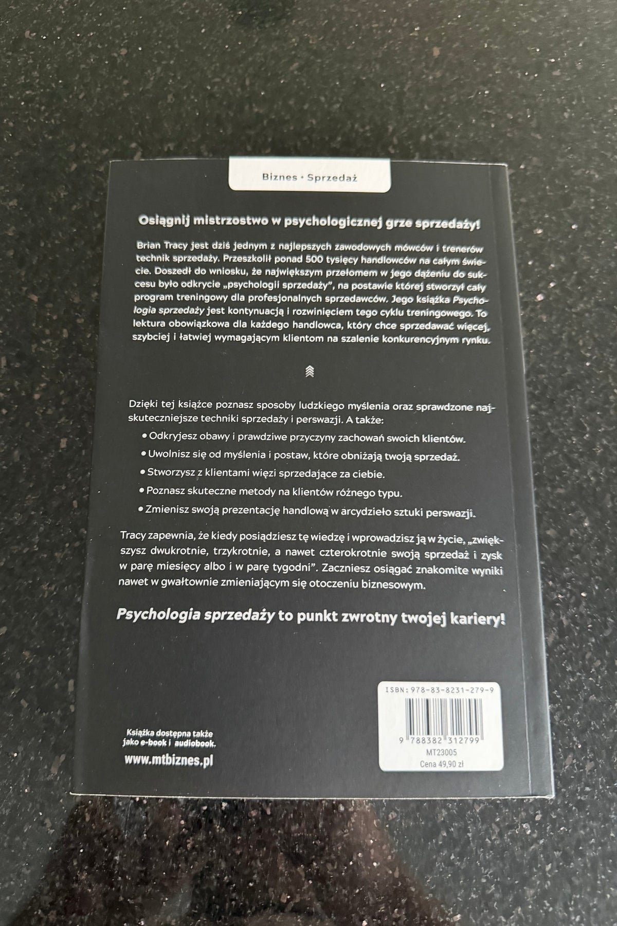 🇵🇱Polish Book - Brian Tracy - Psychologia Sprzedazy Sprzedaży