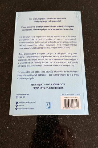 🇵🇱Polish Book - C.J. LLewelyn - Czakry Nerw Bledny i dusza