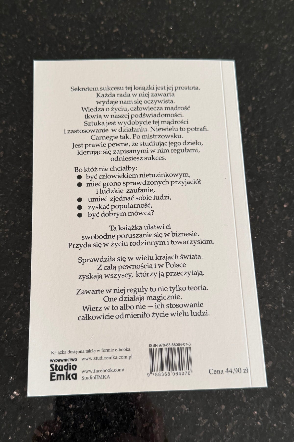 🇵🇱Polish Book - Dale Carnegie - Jak zdobyc przyjaciol i zjednac sobie ludzi