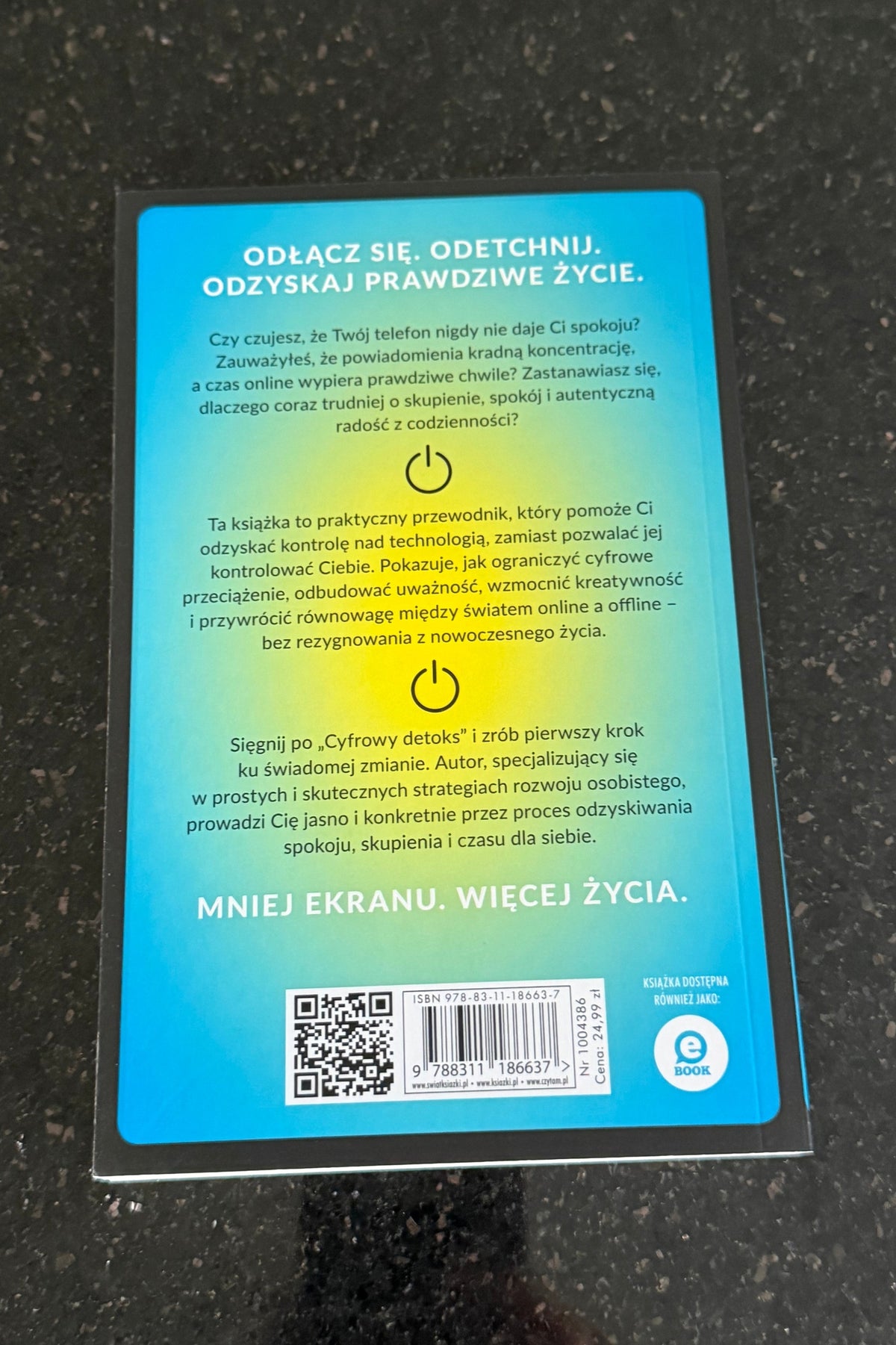 🇵🇱Polish Book - Damon Zahariades - Cyfrowy Detoks Detox