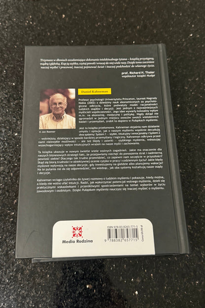 🇵🇱Polish Book - Daniel Kahneman - Pułapki Myślenia Pulapki Myslenia
