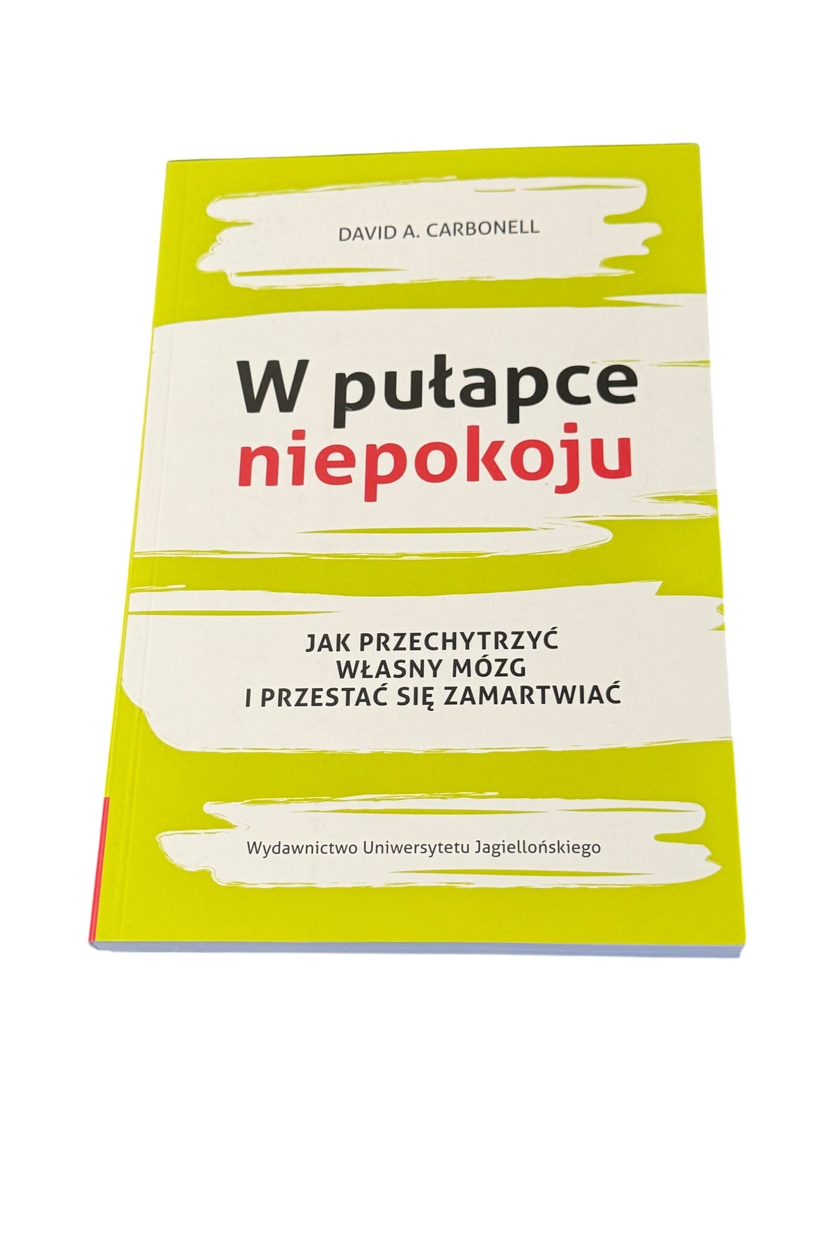 🇵🇱Polish Book - David A.Carbonnell - W pulapce niepokoju Nerwica