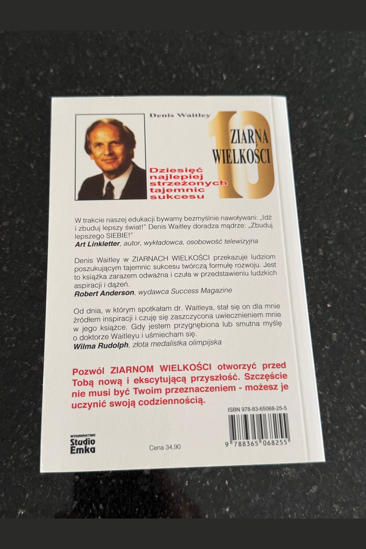 🇵🇱Polish Book - Denis Waitley - Ziarna Wielkości Wielkosci