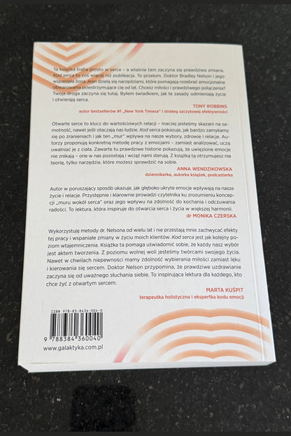 🇵🇱Polish Book - Dr.Bradley Nelson - Kod Serca