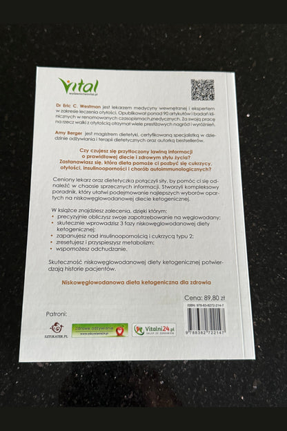 🇵🇱Polish Book - Dr.Eric Westman,Amy Berger - Dieta Ketogeniczna