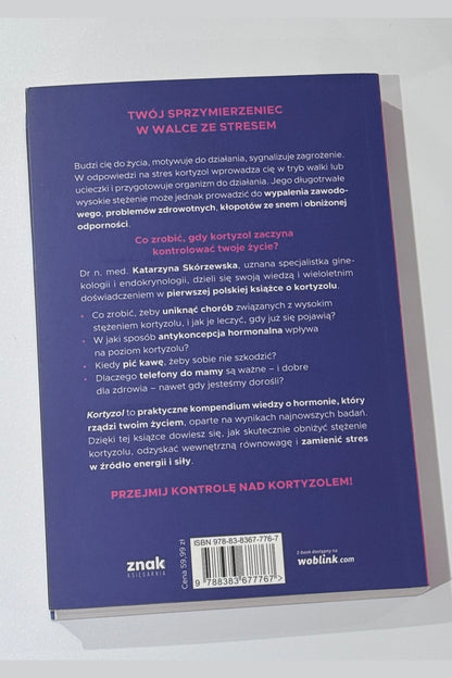🇵🇱 Polish Book - Dr.Katarzyna Skórzewska - Kortyzol. Jak oswoic hormon