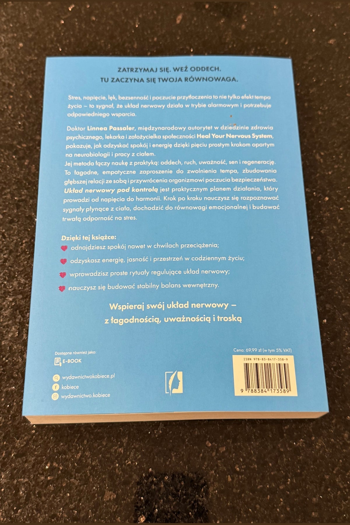 🇵🇱Polish Book - Dr.Linnea Passaler - Uklad Nerwowy pod kontrola