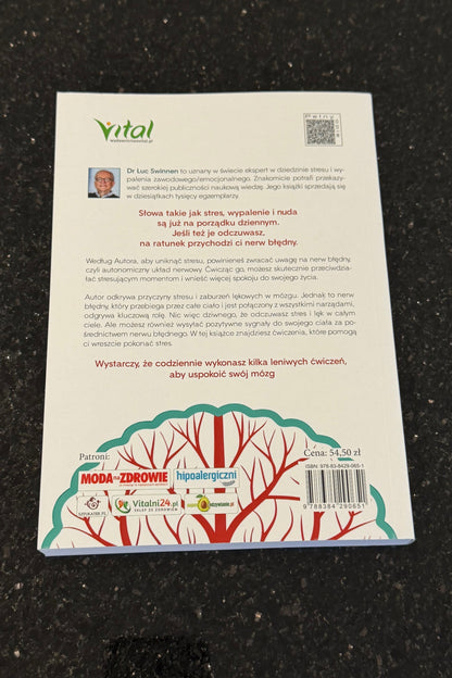 🇵🇱Polish Book - Dr. Luc Swinnen - Nerw Bledny Błędny Ukryty Regulator Stresu