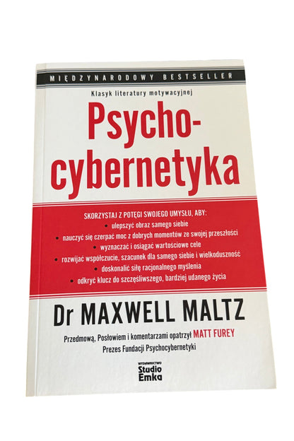 🇵🇱Polish Book - Dr.Maxwell Maltz - Psycho-cybernetyka