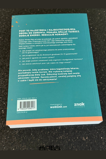 🇵🇱Polish Book - Dr.Mindy Pelz - Postny Reset dla kobiet
