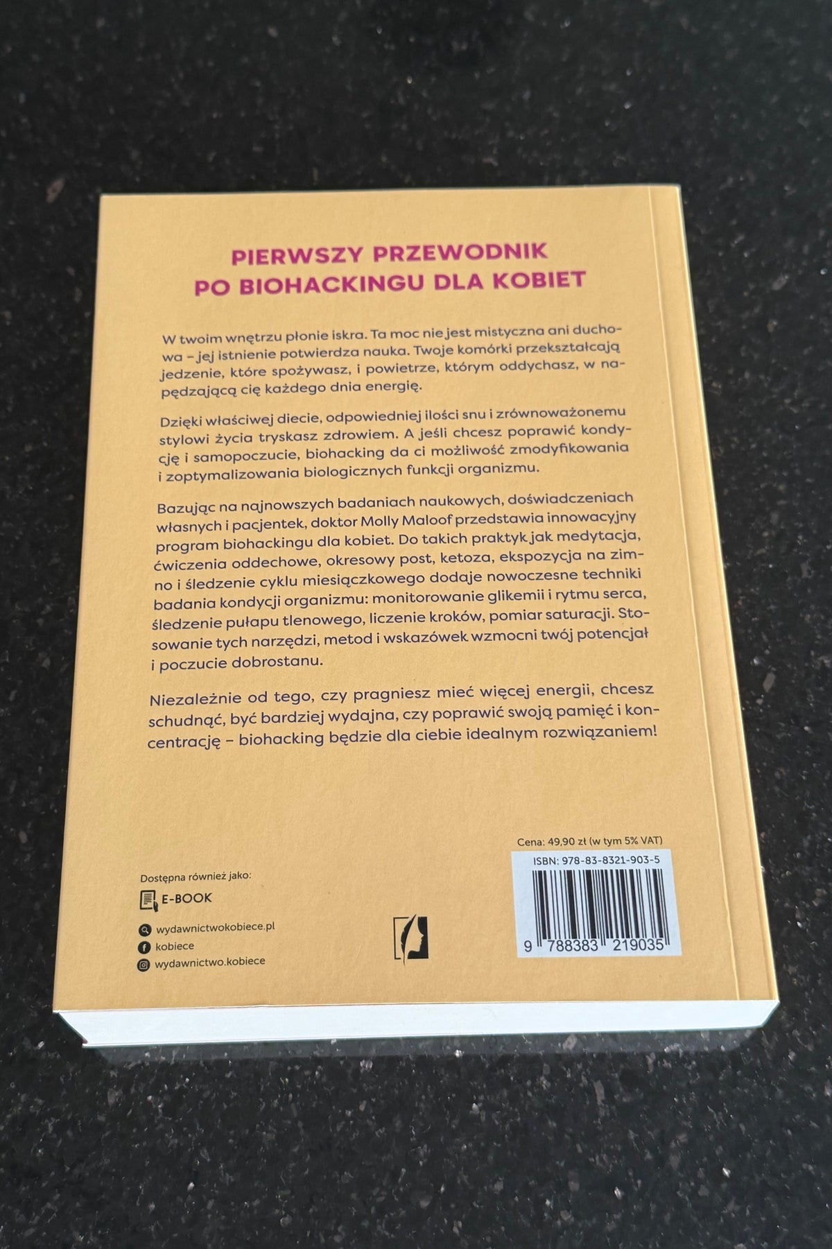 🇵🇱Polish Book - Dr.Molly Maloof - Bio Hacking dla kobiet