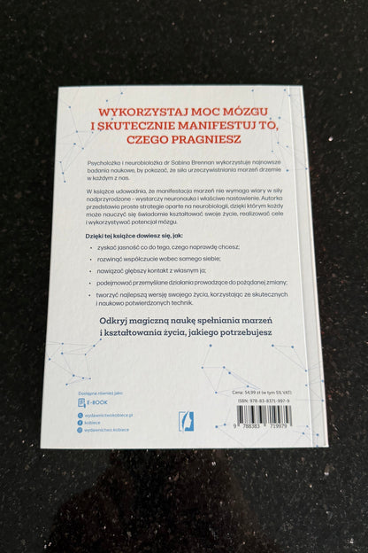 Polish 🇵🇱 Book - Dr. Sabrina Brennan - Neuro Manifestacja