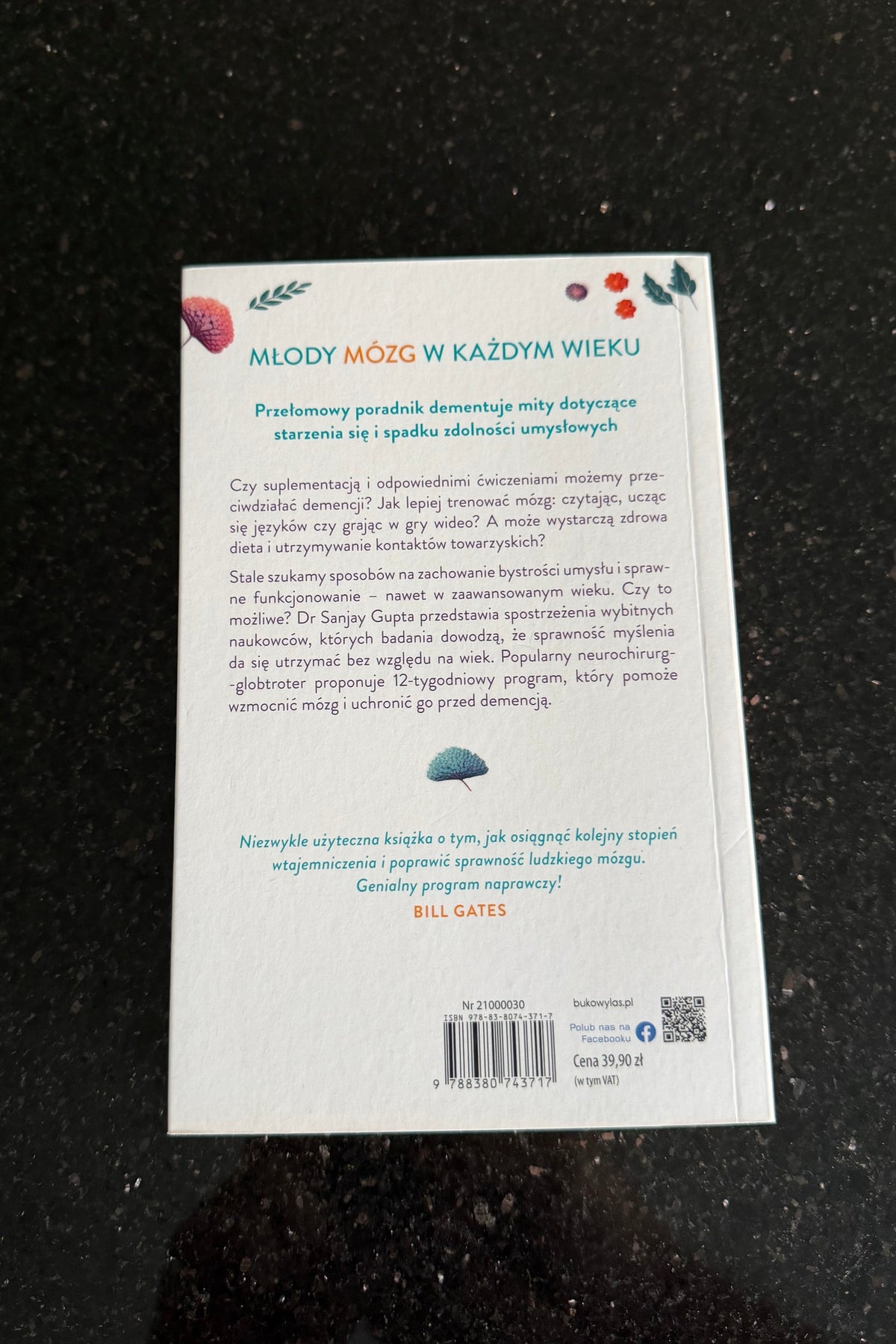 Polish 🇵🇱 Book - Dr. Sanjay Gupta - Zachowaj Mozg w swietnej formie