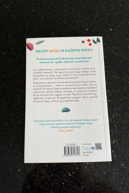 Polish 🇵🇱 Book - Dr. Sanjay Gupta - Zachowaj Mozg w swietnej formie