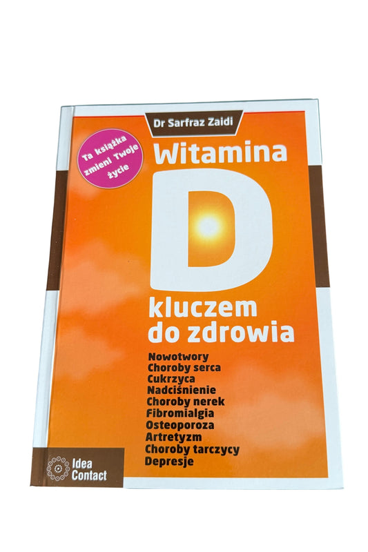 🇵🇱Polish Book - Dr.Sarfaz Zaidi - Witamina D kluczem do zdrowia