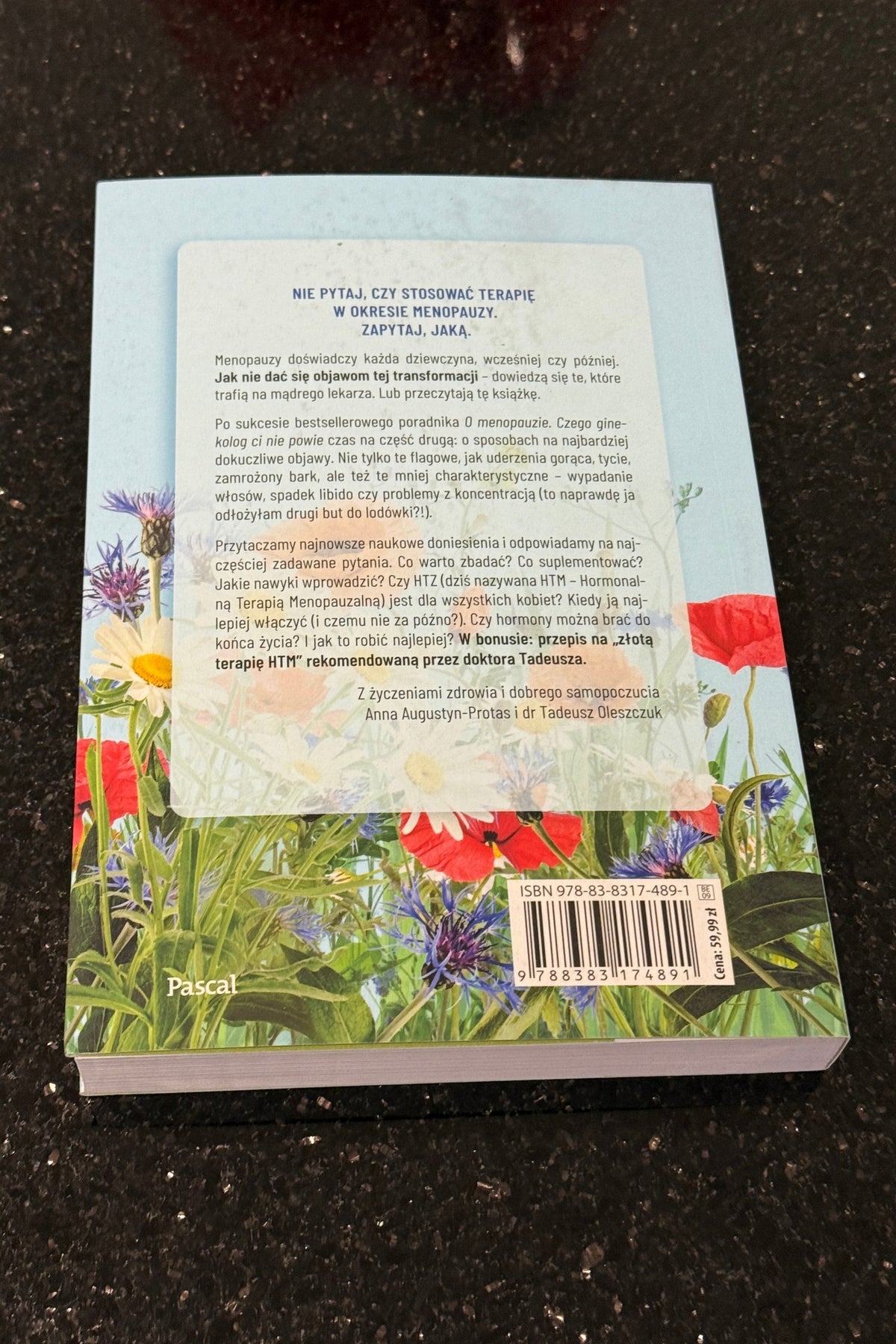 Polish 🇵🇱 Book - Dr. Tadeusz Oleszczuk & Anna Augustyn - Potas - O Terapii Menopauzy