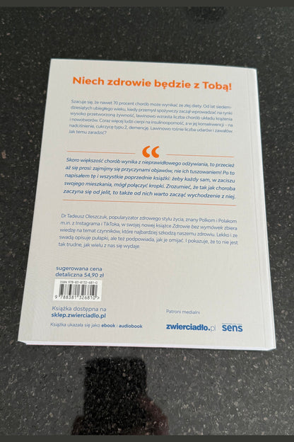 Polish 🇵🇱 Book - Dr. Tadeusz Oleszczuk - Zdrowie bez wymowek wymówek Polska Ksiazka