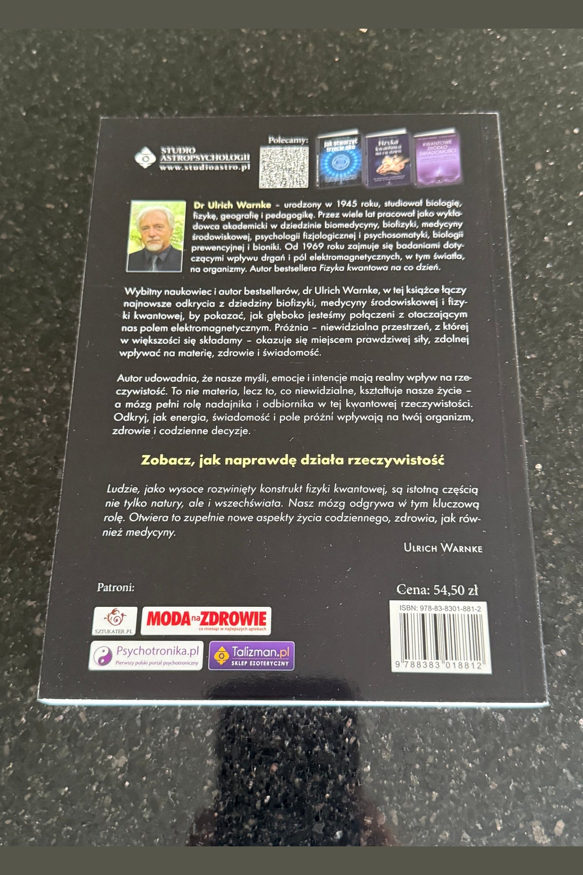 Polish 🇵🇱 Book - Dr. Ulrich Warnke - Kwantowa Energia Myśli Mysli