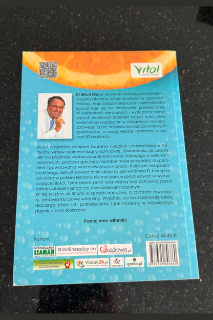 🇵🇱Polish Book - Dr.Urlich Strunz - Witaminy - Czy i dlaczego pomagaja i jak je stosowac