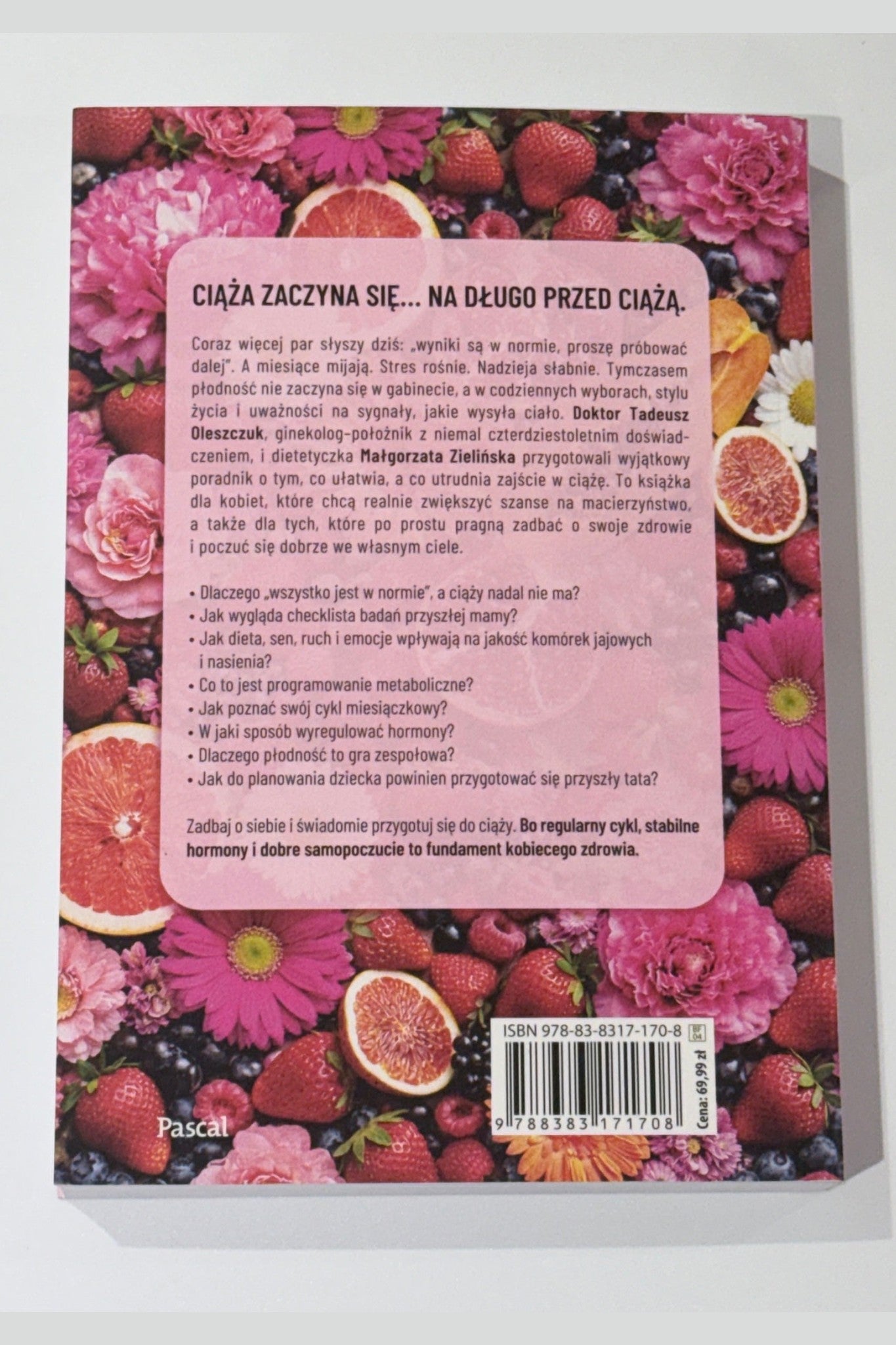 🇵🇱Polish Book - Dr n. med. Tadeusz Oleszczuk & Małgorzata Zielińska - O płodności i niepłodności. Czego ginekolog Ci nie powie