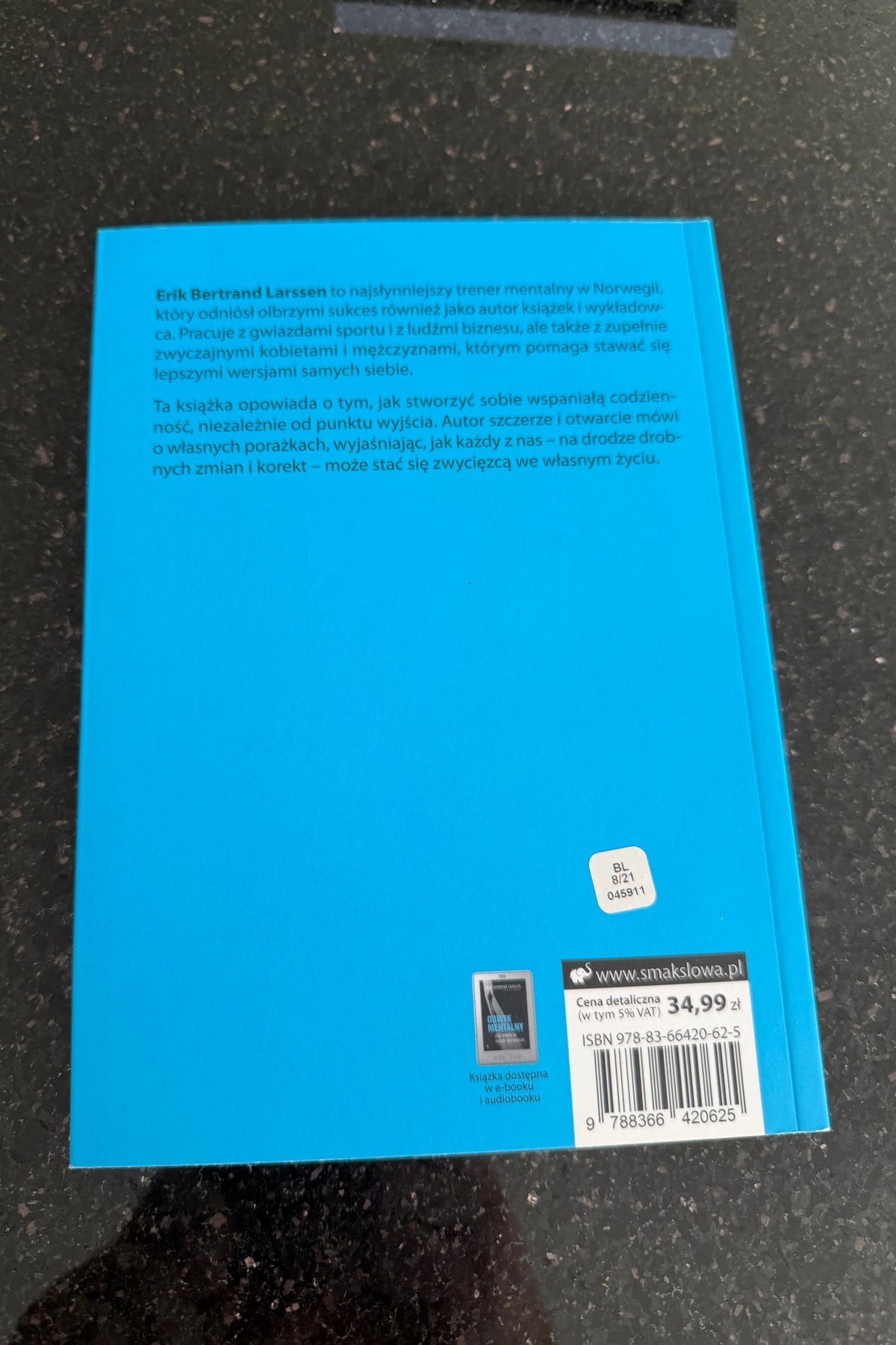 🇵🇱Polish Book - Erik Bertrand Larssen - Odwyk mentalny. 5 kroków do lepszej codziennosci