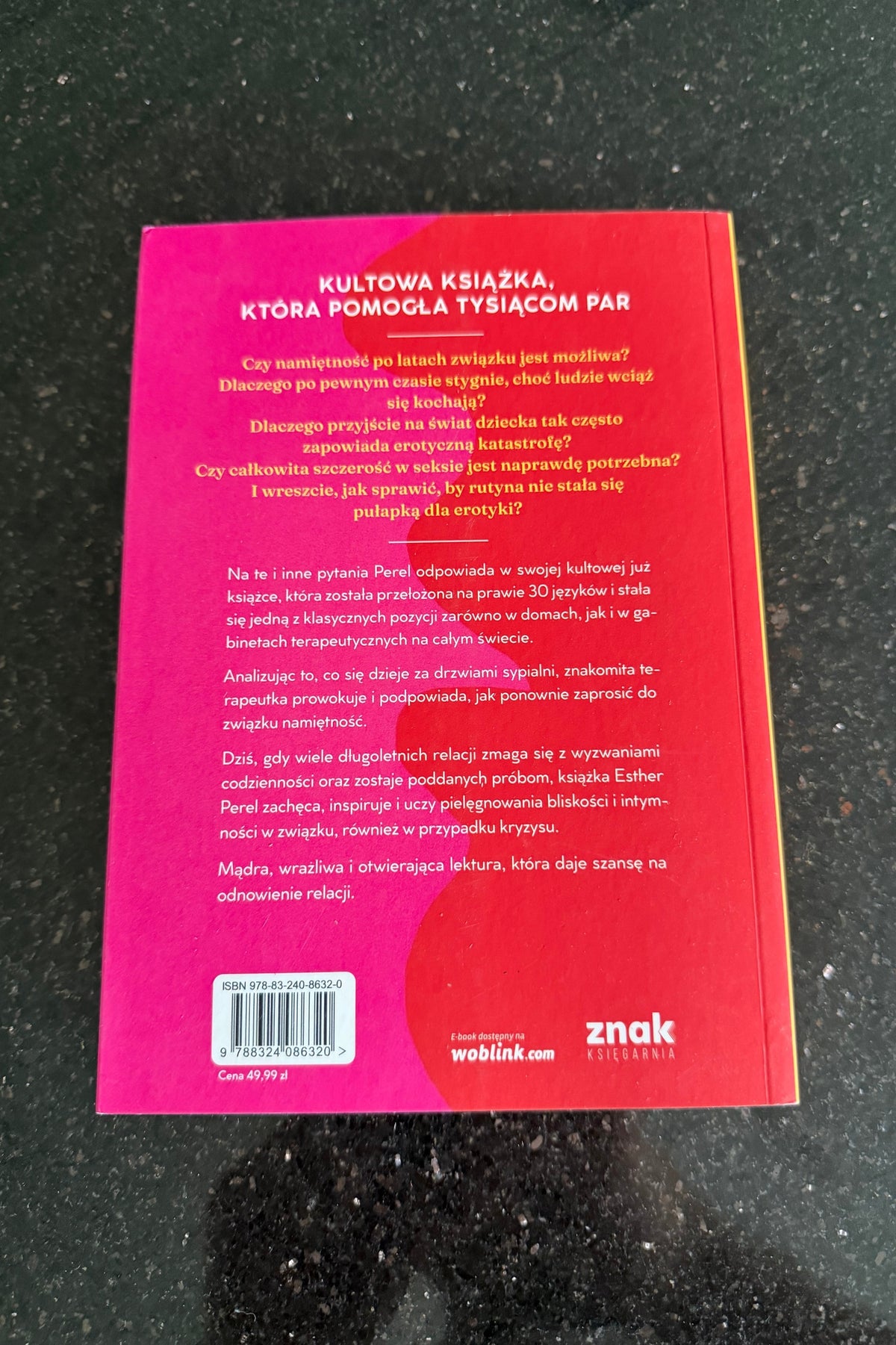 🇵🇱Polish Book - Esther Perel - Inteligencja Erotyczna