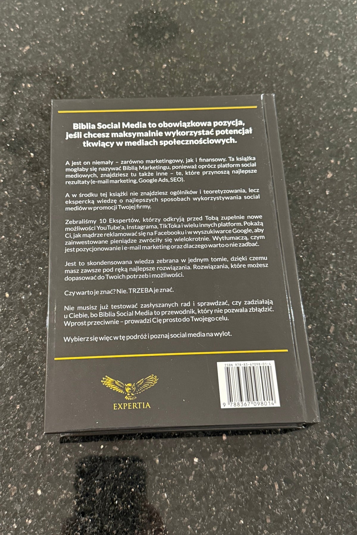 Polish 🇵🇱 Book - Experia - Biblia Social Media Maciej Wieczorek Expert w Bentleyu