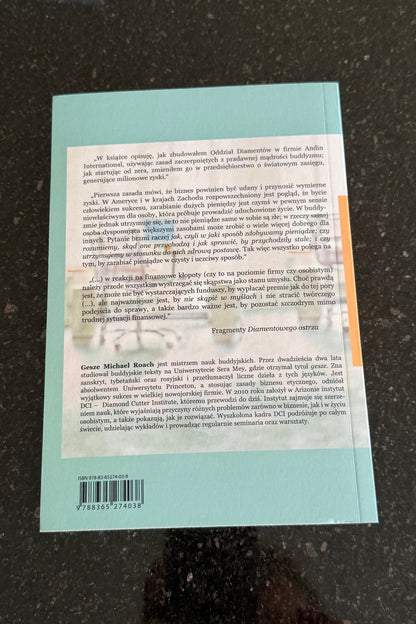Polish 🇵🇱 Book - Gesze Michael Roach - Diamentowe ostrze
