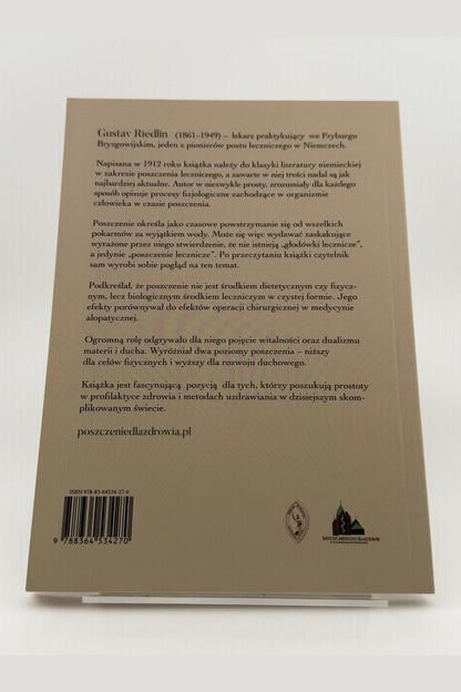 🇵🇱Polish Book - Gustav Riedlin - Poszczenie dla zdrowia