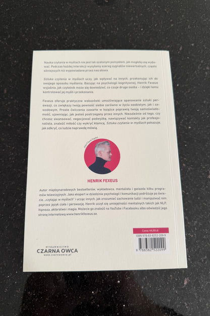 🇵🇱Polish Book - Henrik Fexeus - Sztuka czytania w myślach