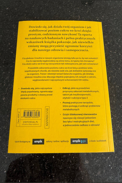 Polish 🇵🇱 Book - Ismael Galancho - Glukozowa Równowaga rownowaga