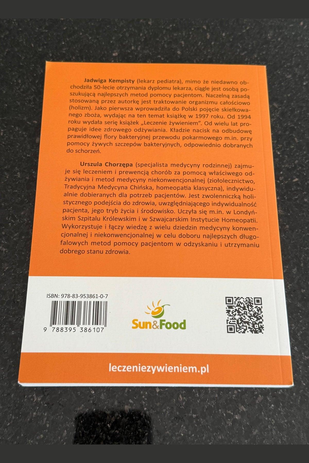 Polish 🇵🇱 Book - J. Kempisty & Urszula Chorzepa - Leczenie Zywieniem Żywieniem